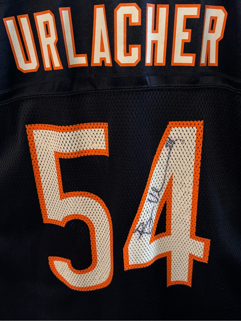 Signed Autographed Vintage Retired Denver Bronco’s Football Jersey Collectible - Picture 2 of 13